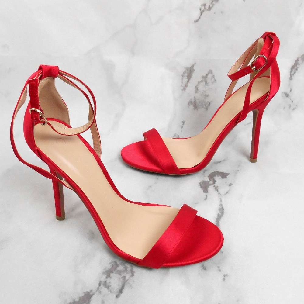 New Jessica Velvet- Satin Heels